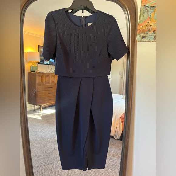 ASOS Dresses & Skirts - ASOS Navy Midi Dress